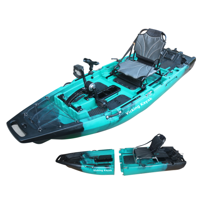 2025 NEW Modular Kayak 9.5ft P - đánh giá và giá Fishing Kayak Pedal Drive