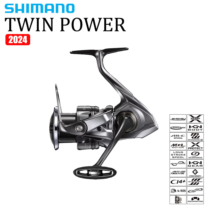 SHIMANO 2024 TWINPOWER Seawate - đánh giá và giá Shimano Reel Sustain