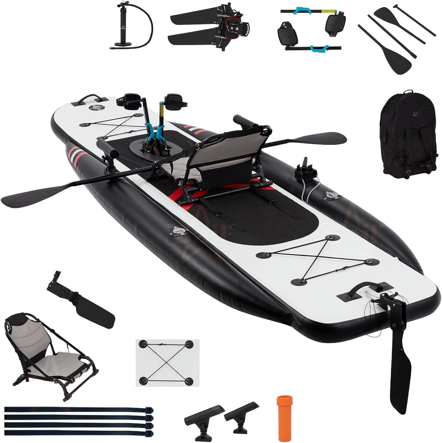 High Quality Inflatable Pedal  - đánh giá và giá Fishing Kayak Pedal Drive