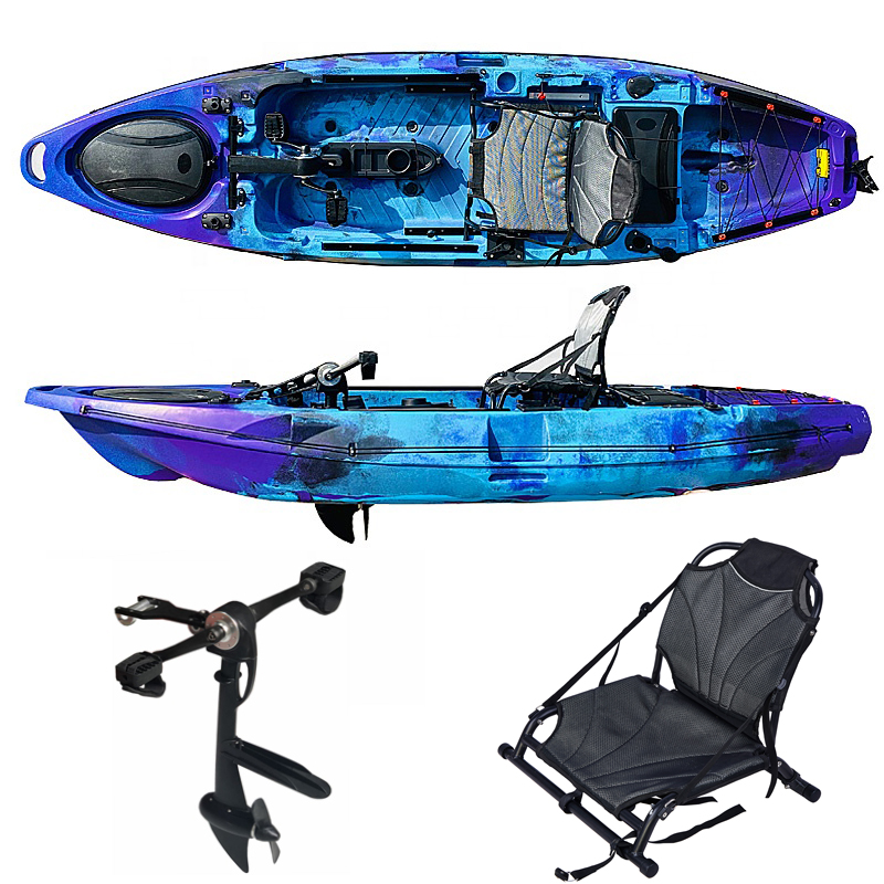 Motorized 10.5ft Single Fishin - đánh giá và giá Fishing Kayak Trolling Motor
