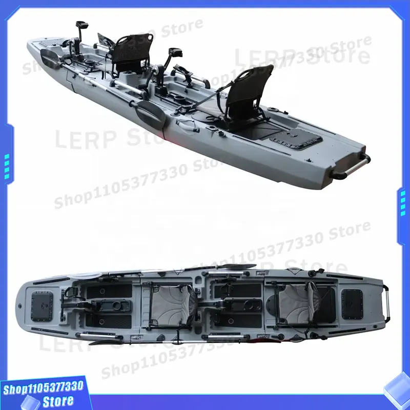 14.5FT Modular Kayak Double Se - đánh giá và giá Fishing Kayak Sit In