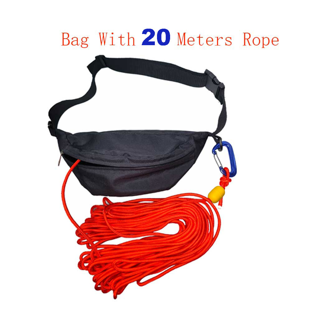 Kayak Rescue Waist Throw Rope  - đánh giá và giá Fishing Kayak Crate