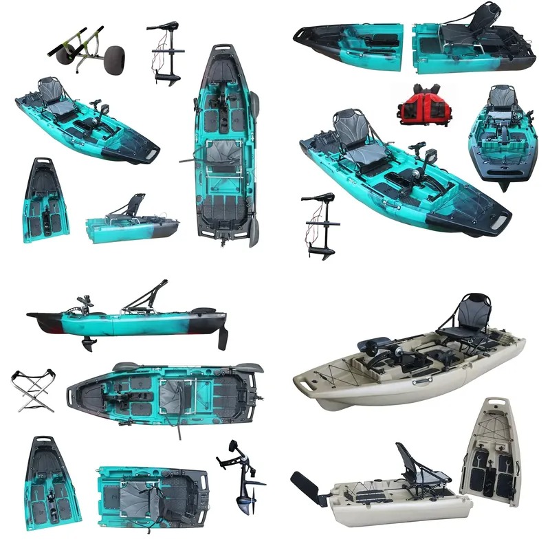 Popular 1 Person HDPE/PE Sit-O - đánh giá và giá Fishing Kayak Sit In