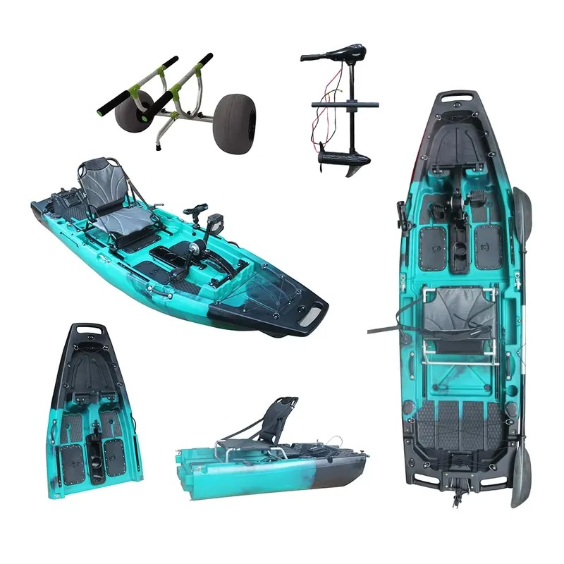 Popular 1 Person HDPE/PE Sit-O - đánh giá và giá Fishing Kayak Sit In