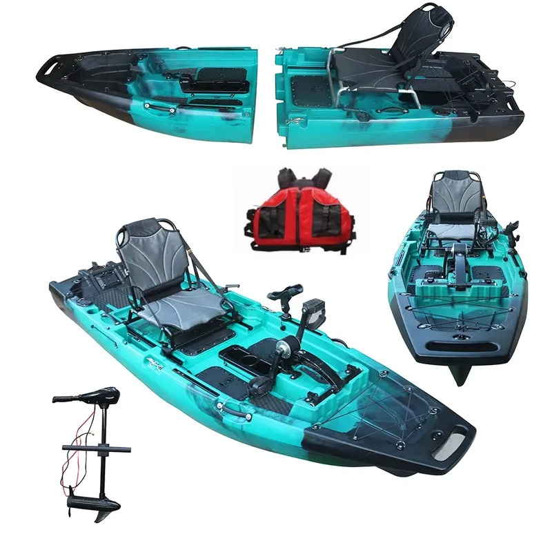 Popular 1 Person HDPE/PE Sit-O - đánh giá và giá Fishing Kayak Sit In