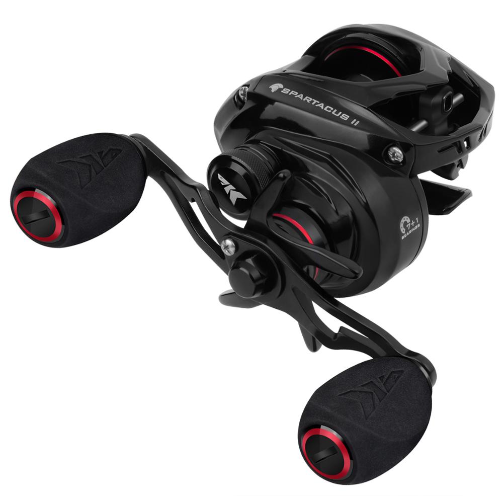 Kastking Spartacus II màu Đỏ B - đánh giá và giá Kastking Reel Zephyr