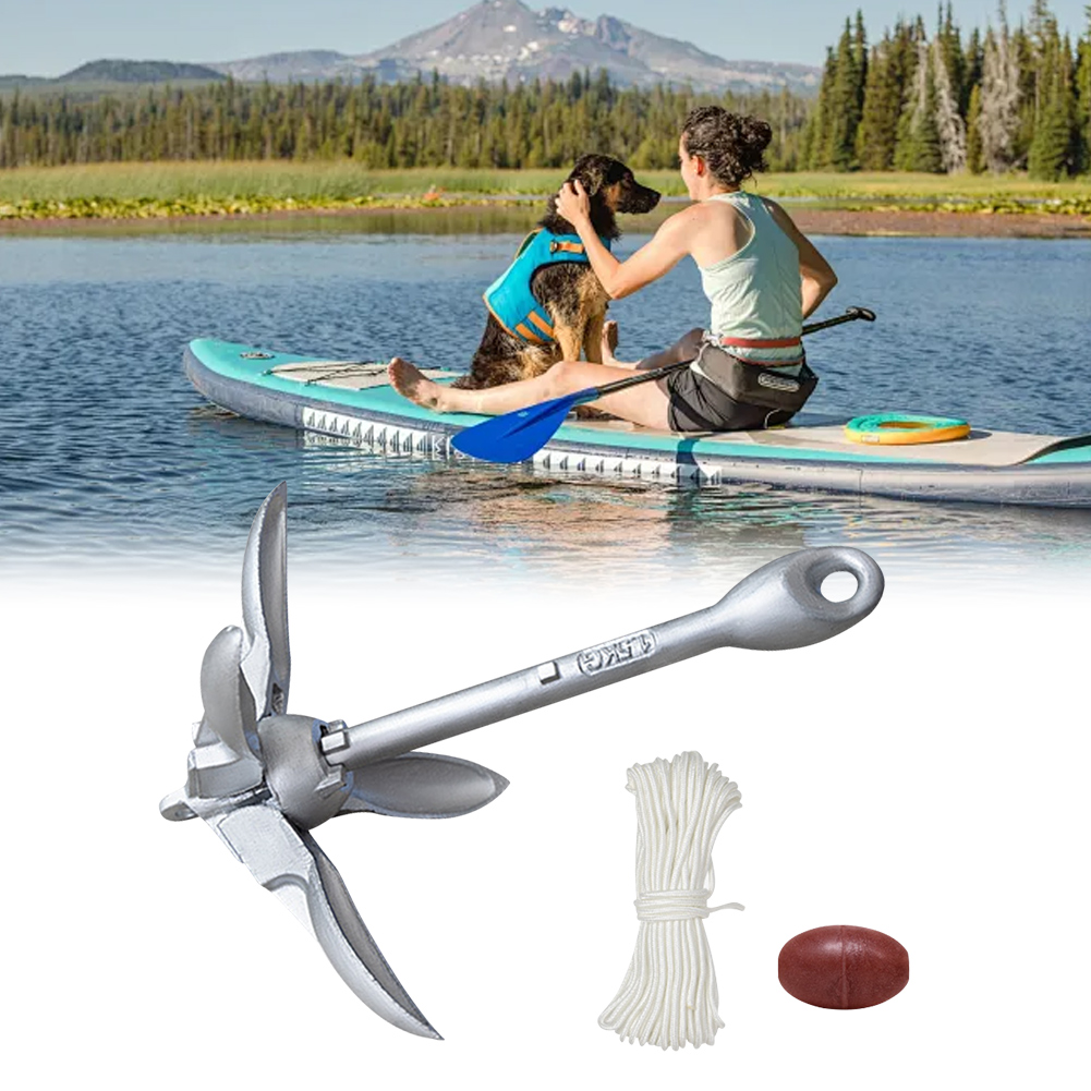 0.7/1.5KG Kayak Anchor Folding - đánh giá và giá Fishing Kayak Anchor