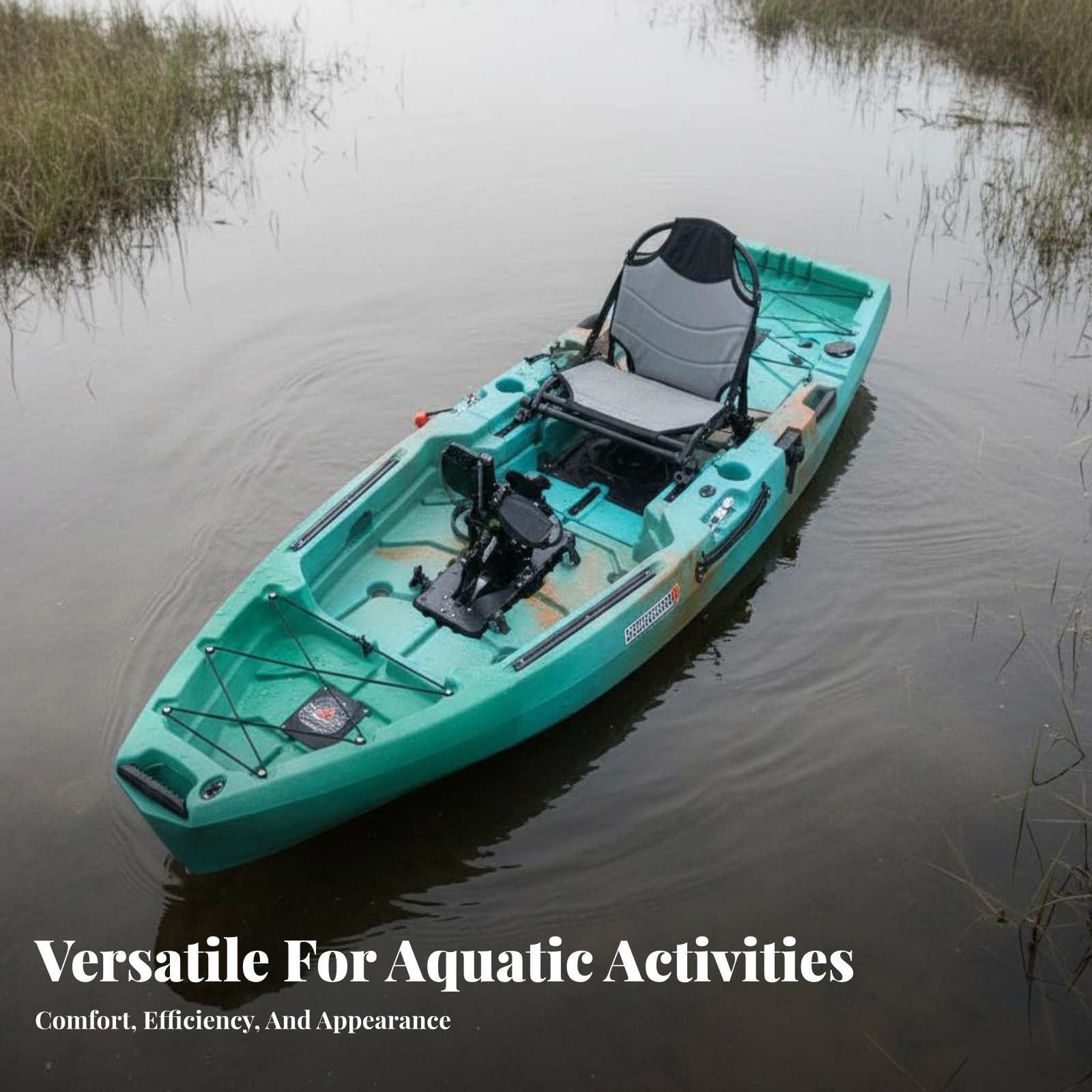 Pedal Drive Fishing Boat Folda - đánh giá và giá Fishing Kayak Pedal Drive