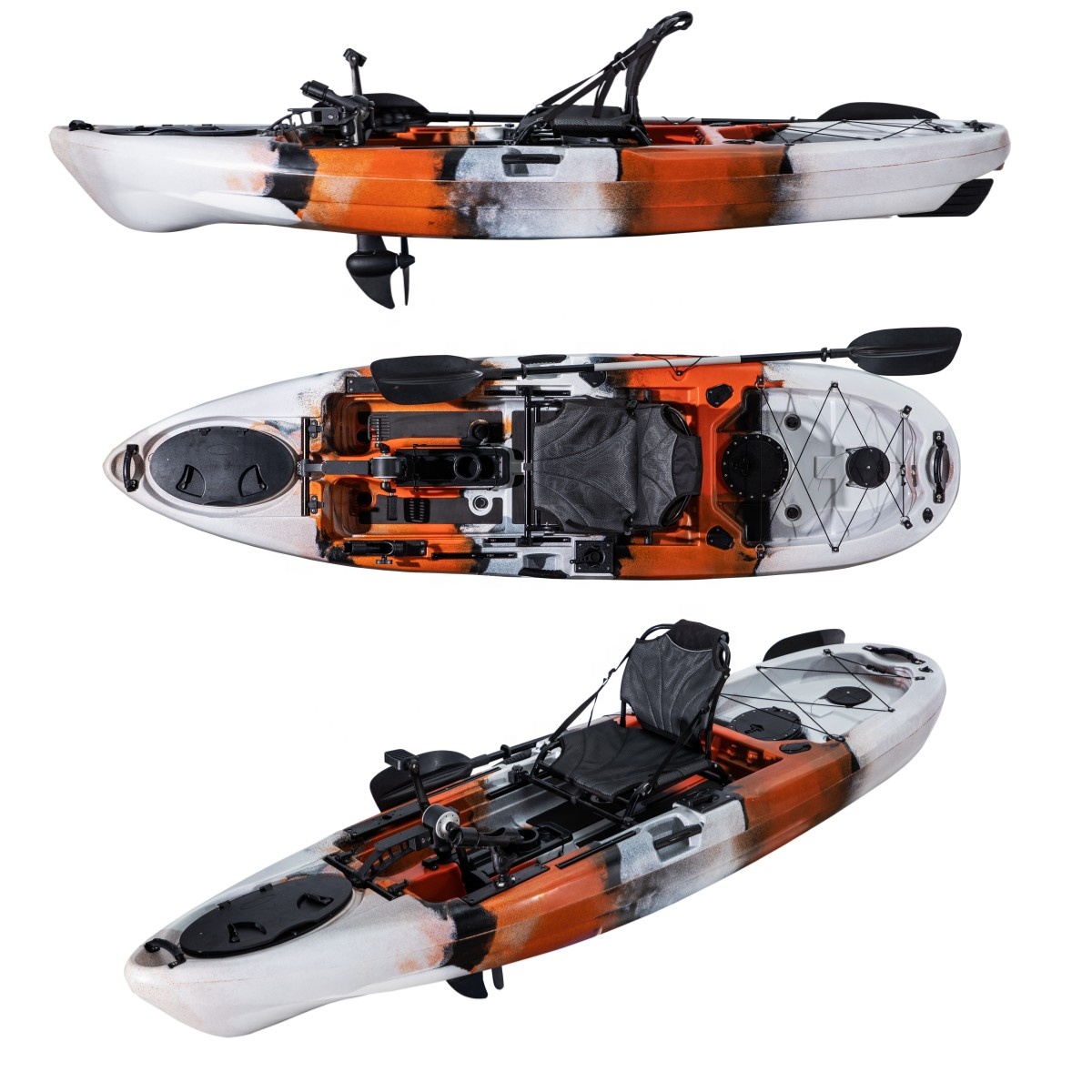 10FT Classic Pedal Fishing Kay - đánh giá và giá Fishing Kayak Pedal Drive
