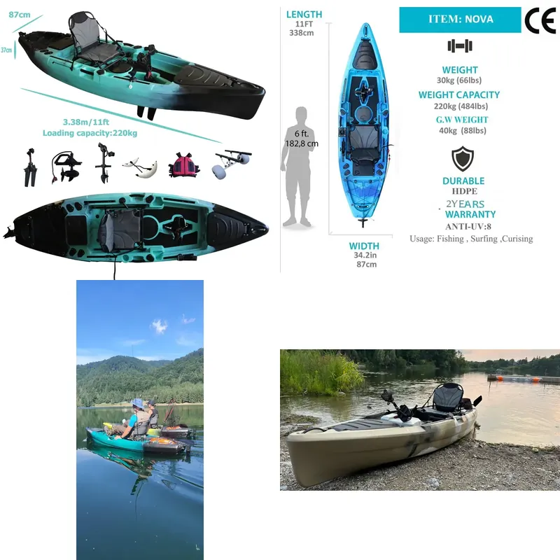 Fishing Flap Drive Pedal Kayak - đánh giá và giá Fishing Kayak Sit In