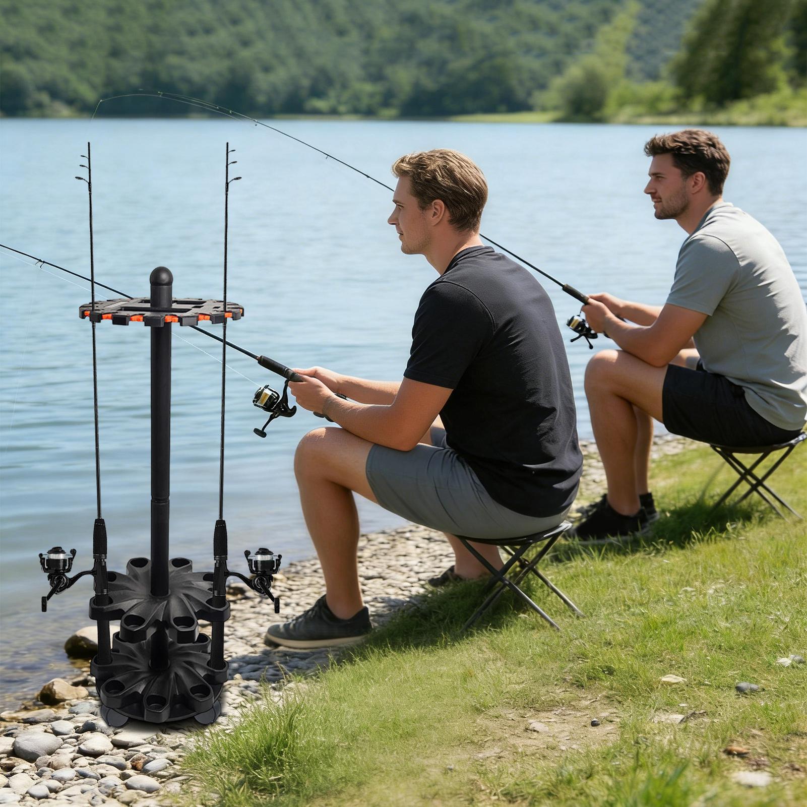 Fishing Rod Racks Angling Pole - đánh giá và giá Fishing Kayak Rod Holder