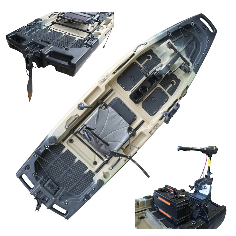 1 Person HDPE/PE Sit-On-Top CE - đánh giá và giá Fishing Kayak Sit In