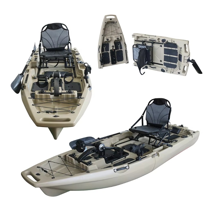 1 Person HDPE/PE Sit-On-Top CE - đánh giá và giá Fishing Kayak Sit In