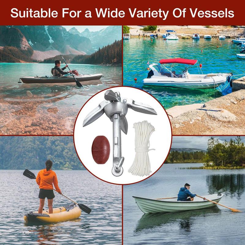Canoe Anchoring Boat Anchoring - đánh giá và giá Fishing Kayak Anchor