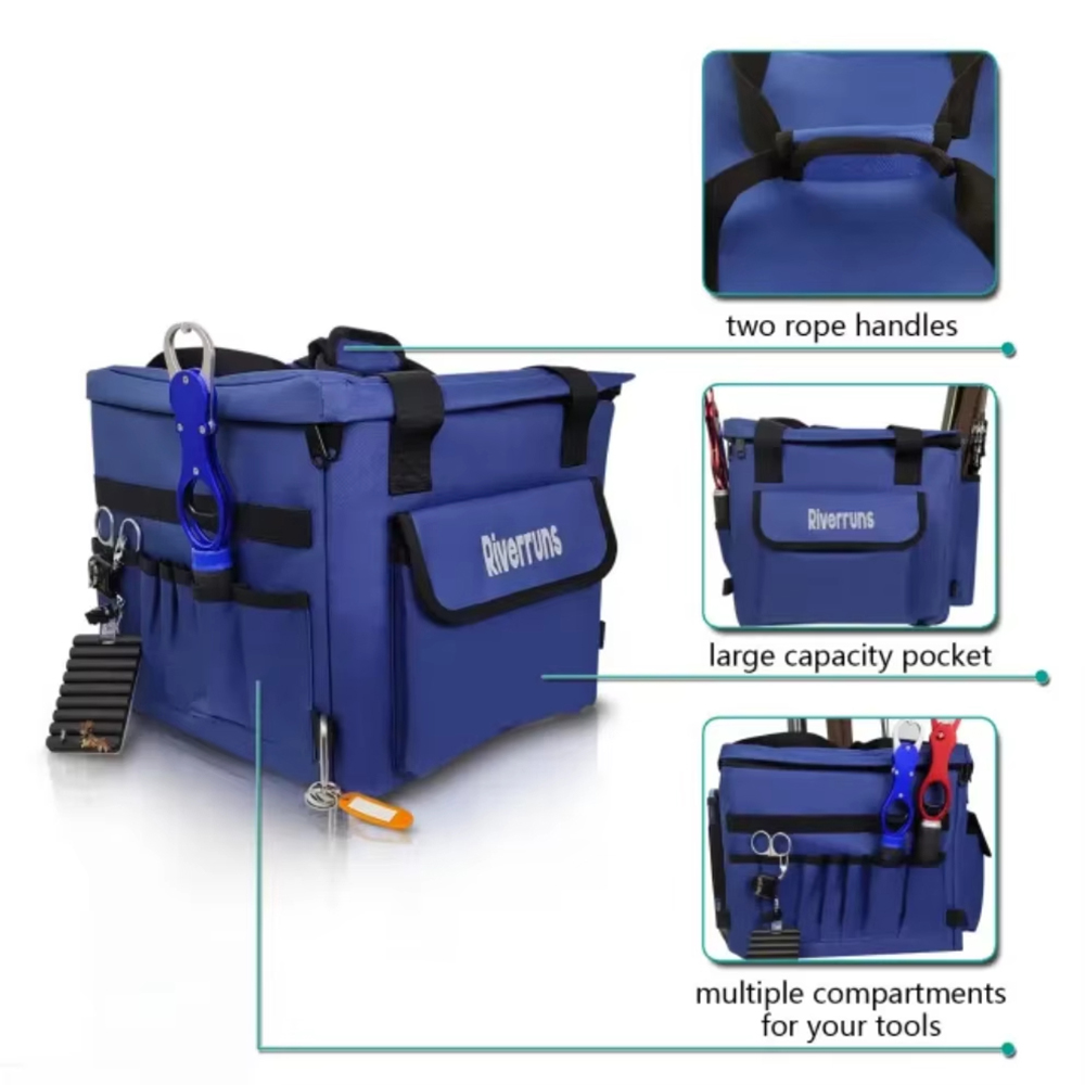 Riverruns Kayak Crate Bag Dura - đánh giá và giá Fishing Kayak Crate