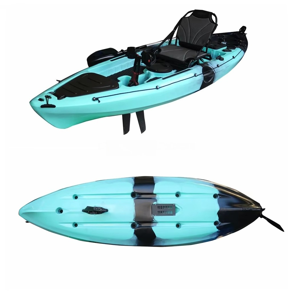 New Designed Plastic Kayak Fis - đánh giá và giá Fishing Kayak Pedal Drive