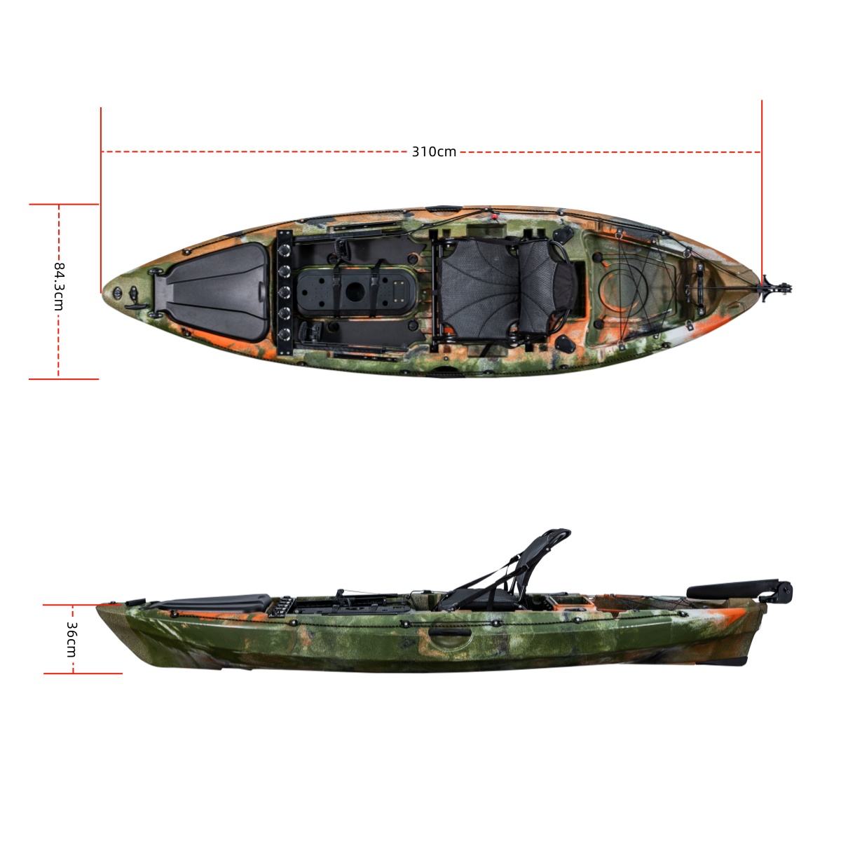 LSF First-class Single Fishing - đánh giá và giá Fishing Kayak Rod Holder