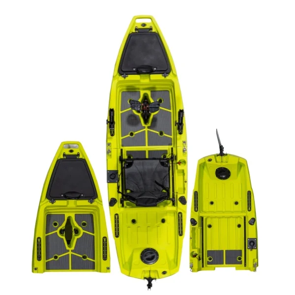 Modular Single 1 Person Plasti - đánh giá và giá Fishing Kayak Pedal Drive