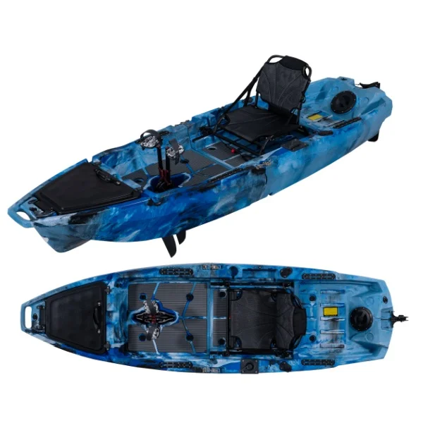 Modular Single 1 Person Plasti - đánh giá và giá Fishing Kayak Pedal Drive