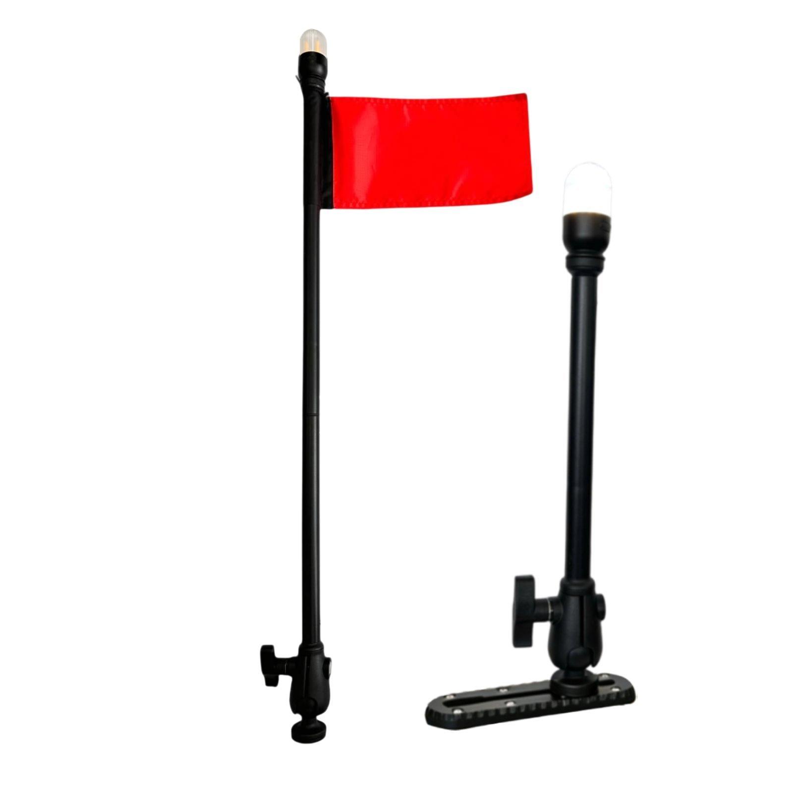 Kayak Light with Red Flag Wate - đánh giá và giá Fishing Kayak Paddle